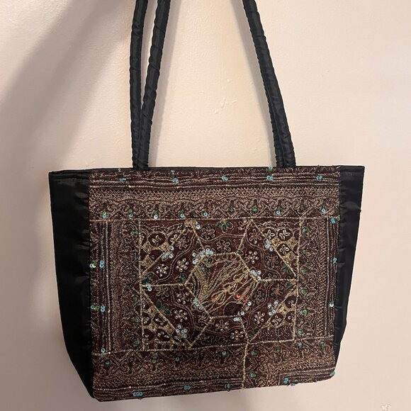 World Finds Handmade Woven Bag | Boho | Artisan - Picture 1 of 5